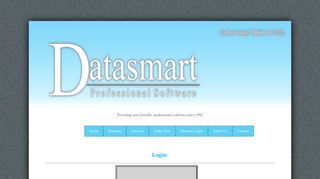 Login - Datasmart Software