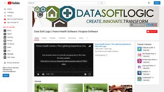 Data Soft Logic | Home Health Software | Hospice Software - YouTube