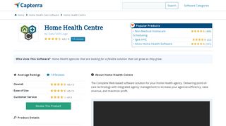 Home Health Centre Reviews and Pricing - 2019 - Capterra