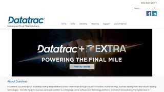 Datatrac | Advanced Courier and Logistics Software Datatrac