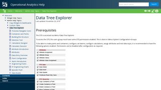 Data Tree Explorer - Bentley