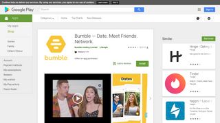 Bumble — Date. Meet Friends. Network. - Apps on Google Play