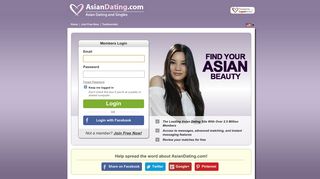 Login - Asian Dating