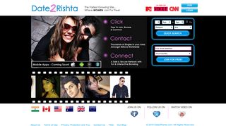 Date2Rishta.com - Free Online Indian Dating and Matrimony Site