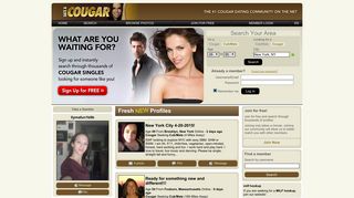 Date a Cougar, Cougar Dating, Dating older women, dating mature ...