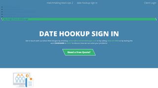 Date hookup sign in | Gainesville FL | Lucrative Web Design, LLC