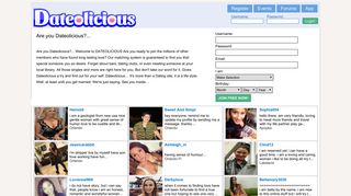 Dateolicious.com® | Free Online Dating Site For Singles World Wide!
