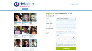 Registration - dateline.co.uk