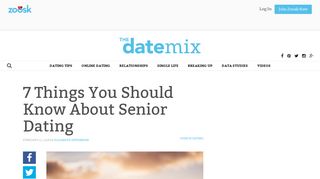 7 Things You Should Know About Senior Dating - Zoosk