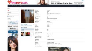 login - Profile - FindLoveAsia.com | Leading Free Asian Dating Site