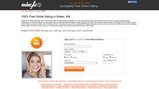 Wales Dating Site, 100% Free Online Dating in Wales, WA - Mingle2