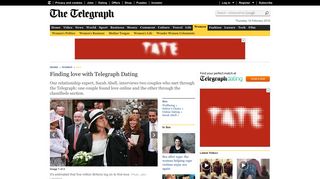 Finding love with Telegraph Dating - Telegraph - The Telegraph