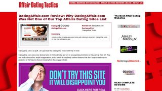 Will DatingAffair Scam You? - Learn Test Results In Our Review!