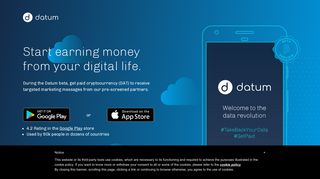 Datum – The Data Marketplace powered by Blockchain
