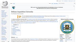 Defense Acquisition University - Wikipedia