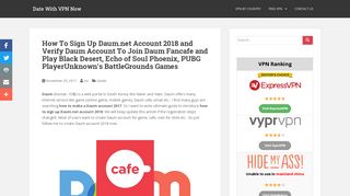 How To Sign Up Daum.net Account 2018 and Verify Daum Account To ...