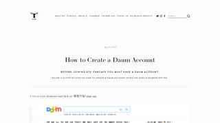 How to Create a Daum Account — US BTS ARMY