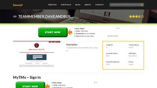 Welcome to Teammember.daveandbusters.com - MyTMx - Sign In