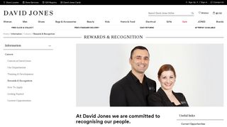 Rewards & Recognition - David Jones