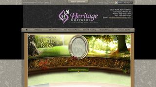 David Ross Login - Las Vegas, Nevada | Heritage Mortuary Inc.