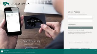 Client Access - D.A. Davidson