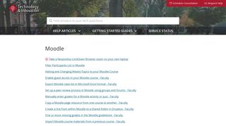 Moodle – Davidson College