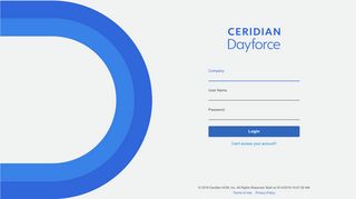 Staff Login - Dayforce