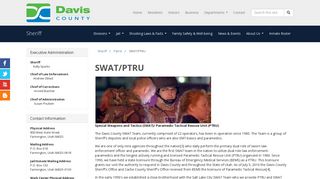 SWAT/PTRU - Davis County