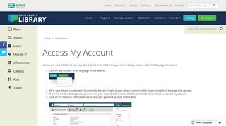 Access My Account - Davis County