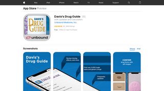 Davis's Drug Guide on the App Store - iTunes - Apple