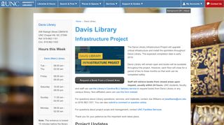 Davis Library – UNC Chapel Hill Libraries