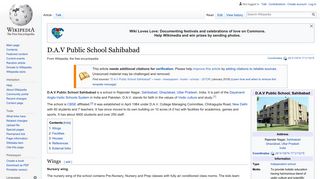 D.A.V Public School Sahibabad - Wikipedia
