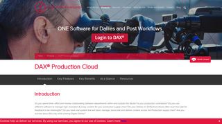 Prime Focus Technologies | DAX® Production Cloud