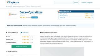 Daxko Operations Reviews and Pricing - 2019 - Capterra