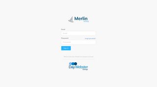 Login | Merlin - Day Webster