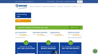 Online Banking Login - Day Air Credit Union