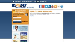 It's Me 247 Online Banking Help | Day Air CU