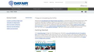 7 Steps to Completing the FAFSA - News | Day Air CU