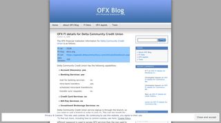 OFX Blog | OFX Financial Institution Data | Page 52
