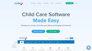 Child Care Software that's easy to use - Sandbox