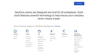 Employee Clocks | WFM | Dayforce HCM | Ceridian