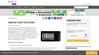 Dayforce Touch Time Clocks - RetailITInsights