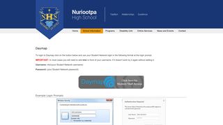 Daymap - Nuriootpa High School - Department for Education