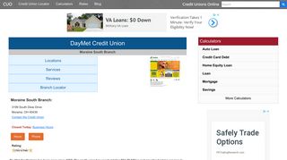 DayMet Credit Union - Moraine, OH at 3199 South Dixie Drive