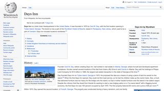 Days Inn - Wikipedia