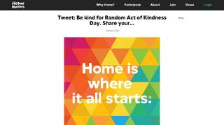 Tweet: Be kind for Random Act of Kindness Day. Share your… | Home ...