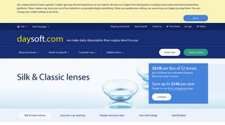 Silk or Classic | Contact Lenses | daysoft USA - Daysoft.com