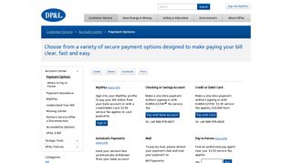 Payment Options | Dayton Power & Light