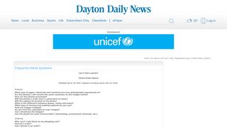 Frequently Asked Questions | Dayton Daily News - myCapture