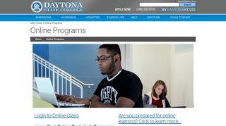 Online Programs - Daytona State College